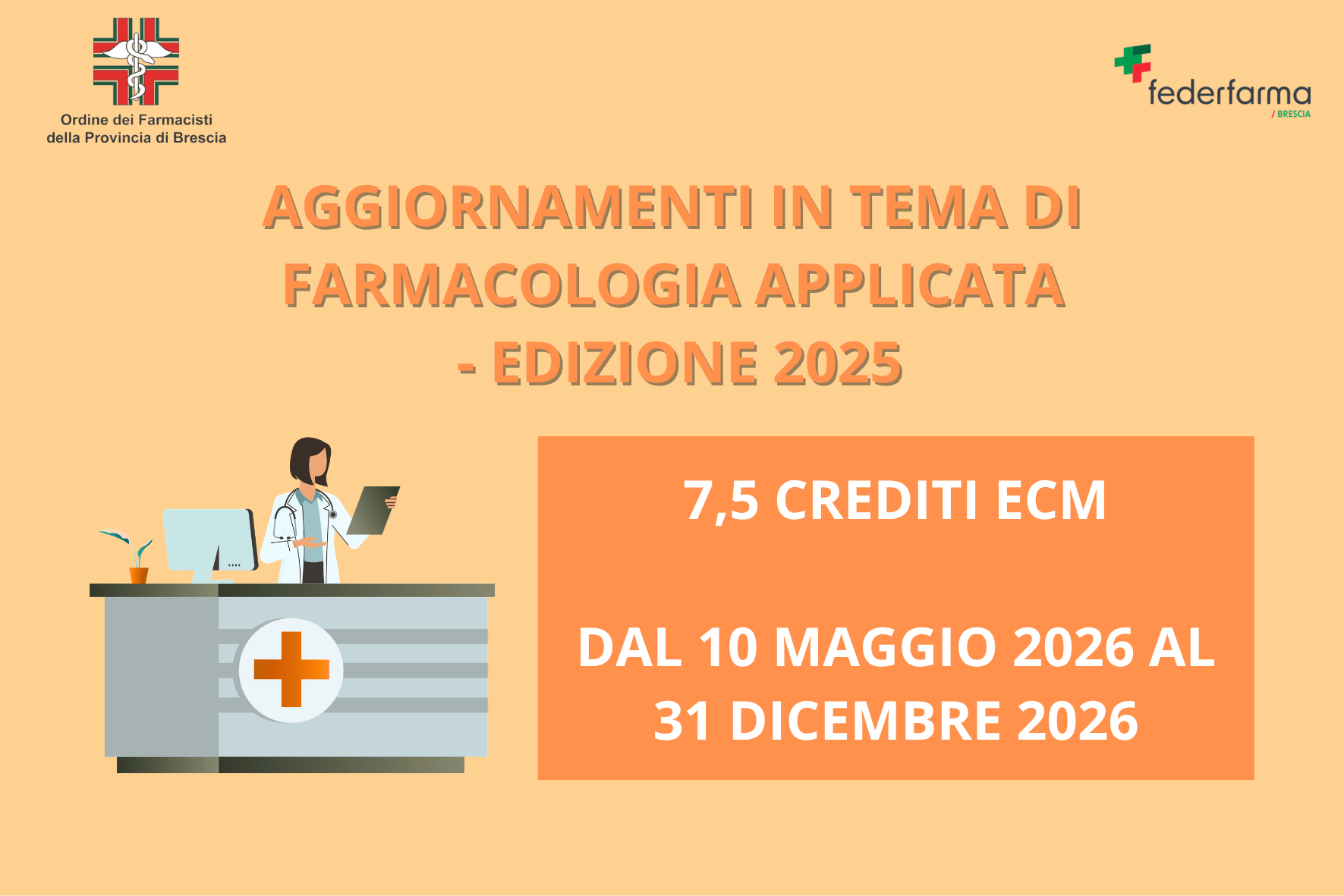 Aggiornamenti Farmacologia Applicata - 2026